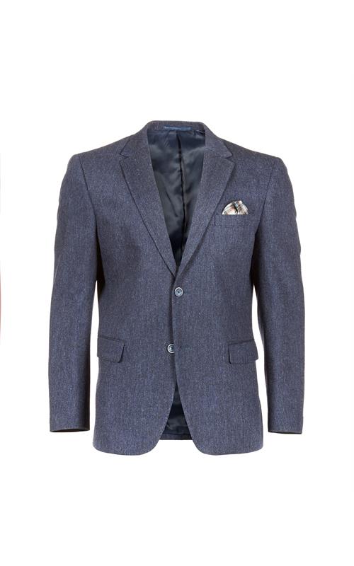 Bastoni H. Bone Blazer Navy 120 