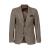Giacinto H. Tooth Blazer Khaki Multi 52 