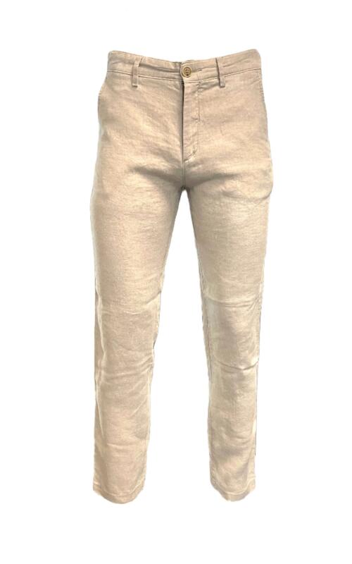 Victor Linen Chino Natur W33-L32 