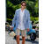 Adrian Blazer Light Blue 52 