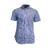 Sorrento Shirt SS Blue Stripe L 
