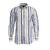 Melba Shirt LS White Stripe L 