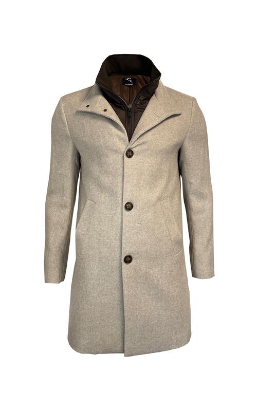 Solari Coat Khaki Multi 52 