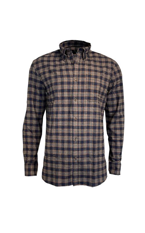 Gaia Shirt Khaki Multi L 